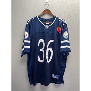 Vintage Jerome Bettis Jersey Magna Sports Steelers Football Rugby Active Top XL